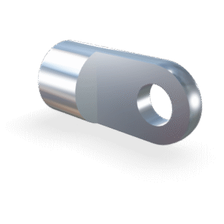 M5 Schroefoog 20mm (3mm dik, gat 6.1mm)