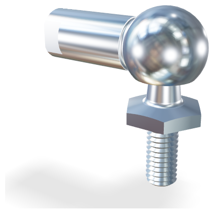 M6 Kogelgewricht (kogel met M6)