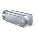 M8 Gaffel (48mm) gat 8.1mm