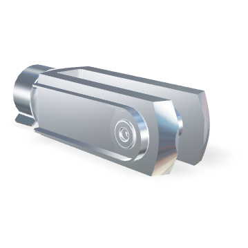 M8 Gaffel (48mm) gat 8.1mm