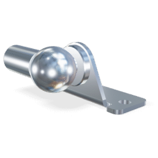 M8 Kogelgewricht (30mm) met beugel buitenzijde (max. 700N)