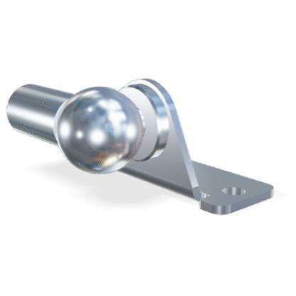 M8 Kogelgewricht (30mm) met beugel buitenzijde (max. 700N)