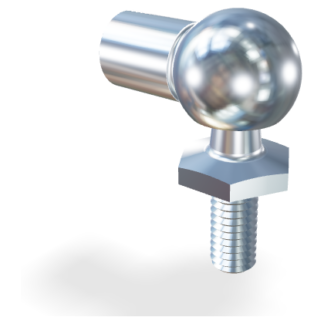 M8 Kogelgewricht (buitendraad M6) (max. 800N)