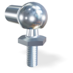 M8 Kogelgewricht (buitendraad M6) (max. 800N)