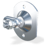 M8 Schroefoog (19mm) en ronde plaat (max. 1200N)