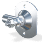 M8 Schroefoog (27mm) en ronde plaat (max. 1200N)