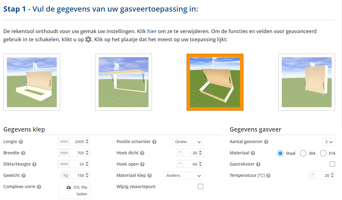 Een nieuwe gasveer voor de zonnebank? Gasveerwinkel