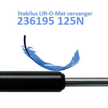 Vervanger voor Stabilus Lift-O-Mat 236195 - Gasveerwinkel.nl